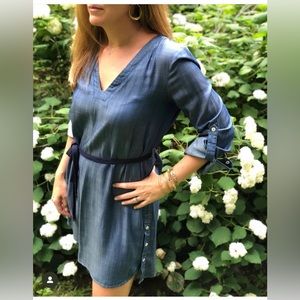 Current Air Chambray Dress Size Medium